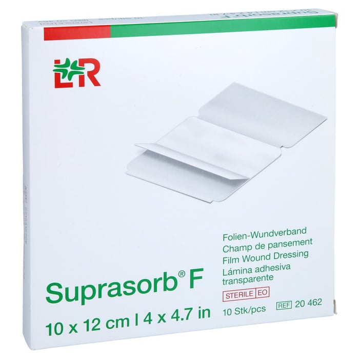 Suprasorb F Fol 10x12cm St