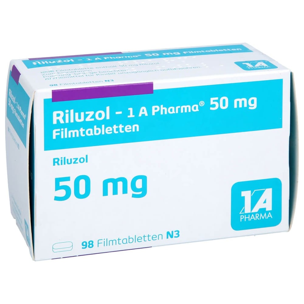 Riluzol - 1 A Pharma 50 mg Filmtabletten