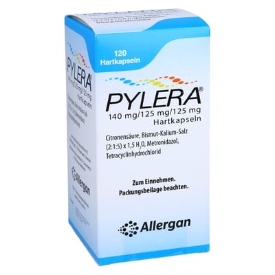 Pylera 140 mg/125 mg/125 mg Hartkapseln