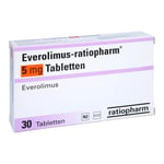 Everolimus-ratiopharm 5 mg Tabletten Produktbild 1
