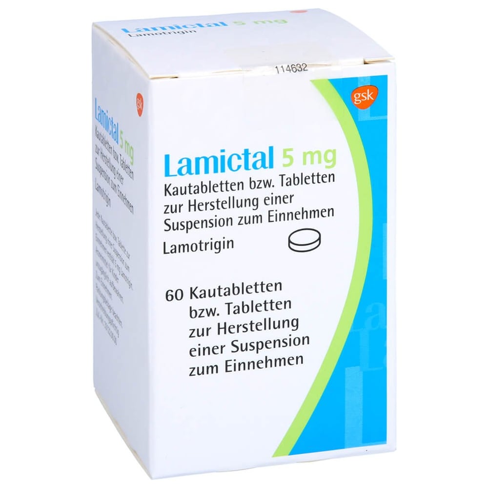 Lamictal 5 mg suspendierbare Tabletten