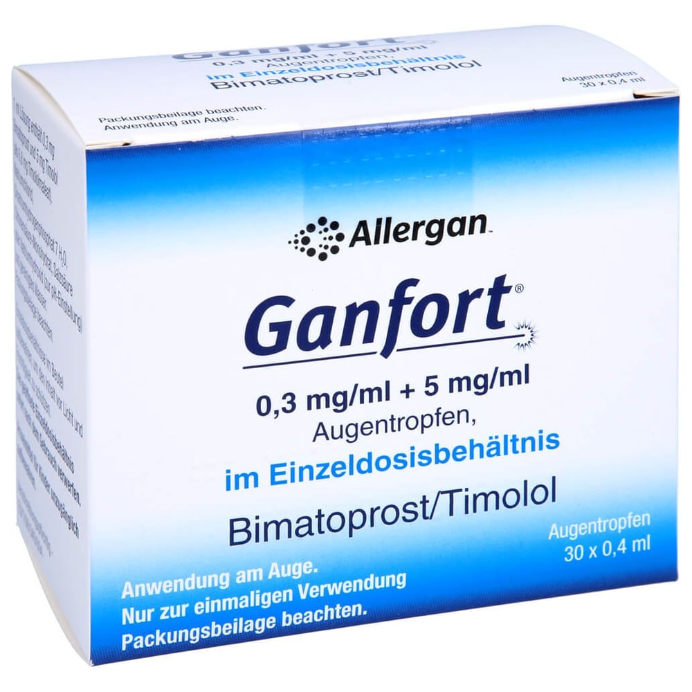 Ganfort 0.3 mg/ml+5 mg/ml AT in Einzeldosisbeh.