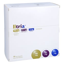Iltria 100 mg/20 mg/5 mg Hartkapseln