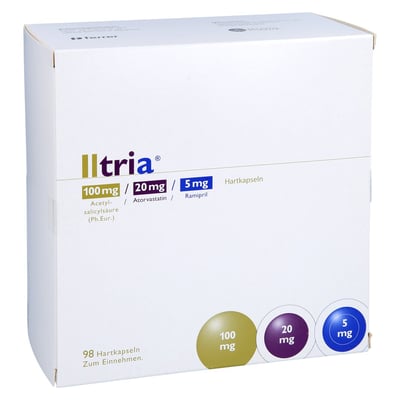 Iltria 100 mg/20 mg/5 mg Hartkapseln