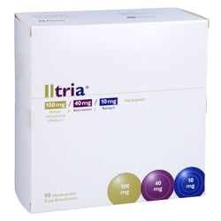 Iltria 100 mg/40 mg/10 mg Hartkapseln