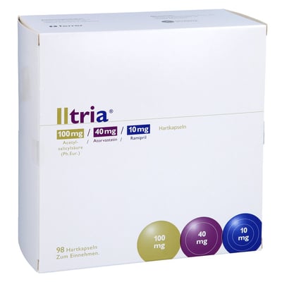 Iltria 100 mg/40 mg/10 mg Hartkapseln