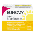 Eunova DuoProtect D3+k2 1000 I.e./80 µg Kapseln Produktbild 1