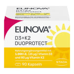 Eunova Duoprotect D3+k2 1000 I.E./80 µg Kapseln Produktbild 1