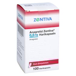 Anagrelid Zentiva 0.5 mg Hartkapseln