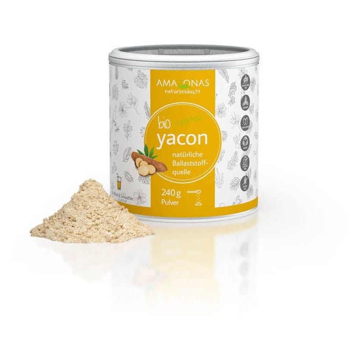 Yacon 100% Bio pur natuerliche Suesse