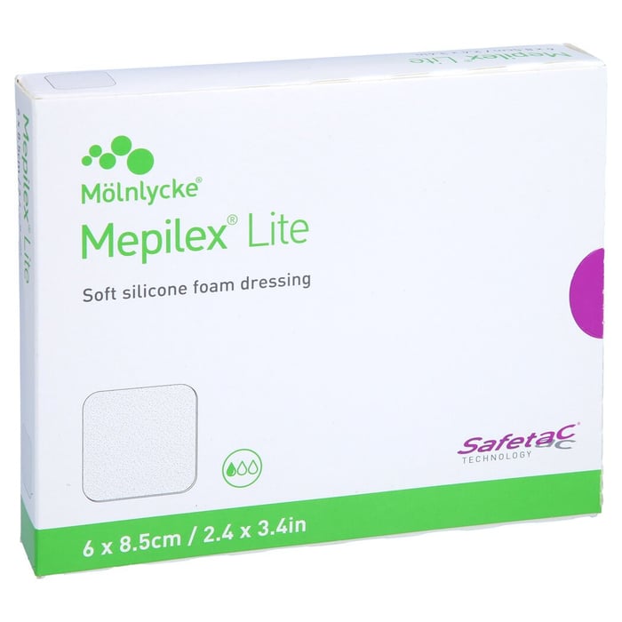 Mepilex Lite 6x8.5cm Ste
