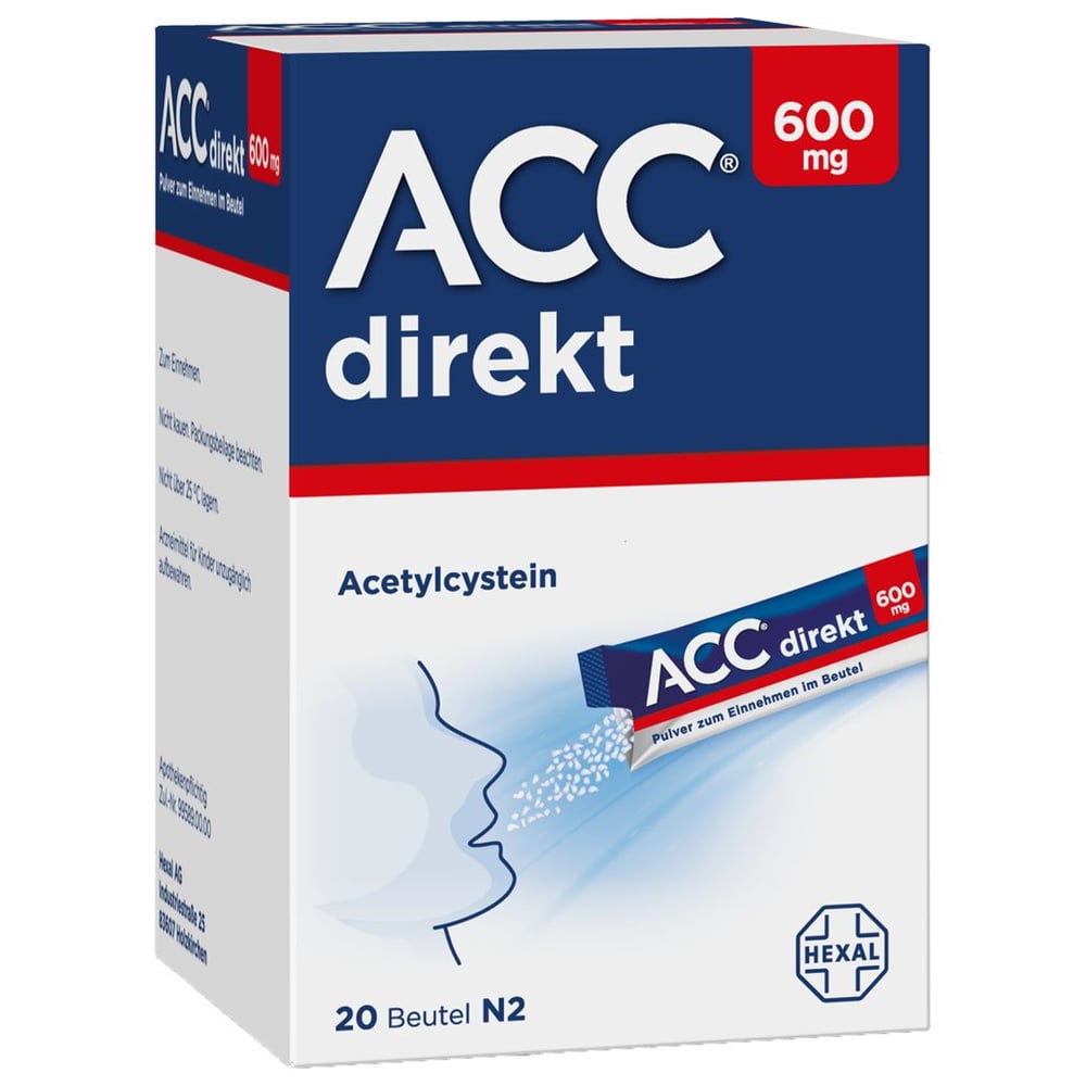 Acc direkt 600mg Pulver zum Einnehmen