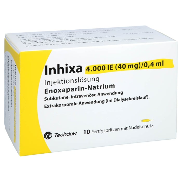 Inhixa 4000 I.E. (40mg)/0,4ml Injektionslösung