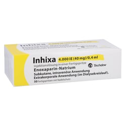 Inhixa 4000 I.E. (40 mg)/0,4 ml Injektionslösung