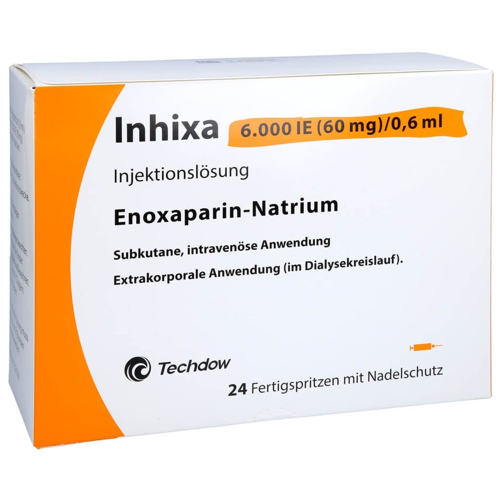 Inhixa 6000 I.E. (60 mg)/0,6 ml Injektionslösung