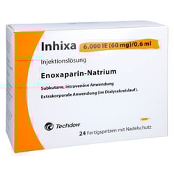 Inhixa 6000 I.E. (60 mg)/0,6 ml Injektionslösung