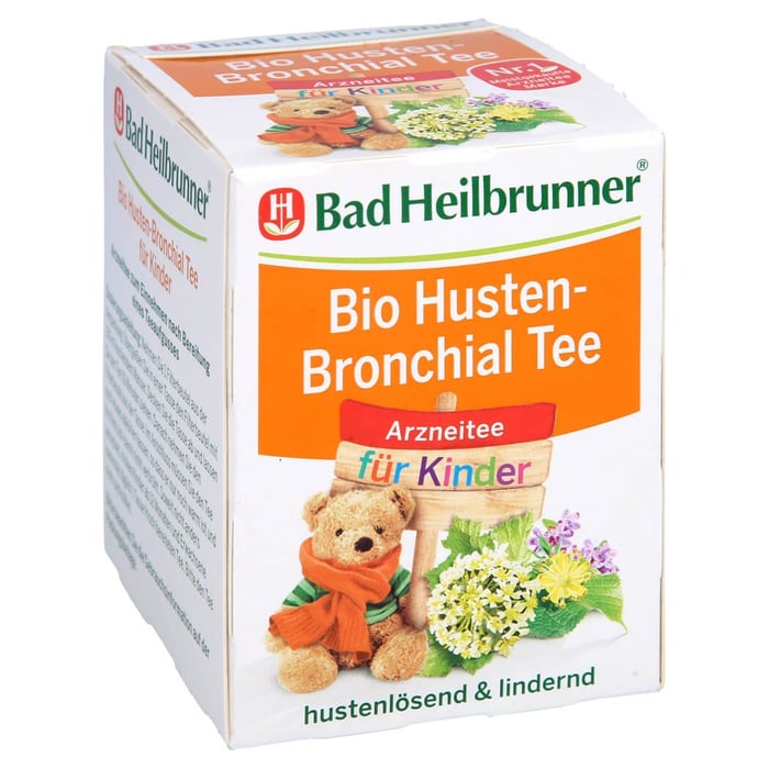 Bad Heilbrunner Bio Kinder Husten-Bronchial Tee
