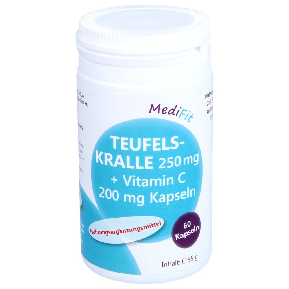Teufelskralle 250 mg + Vitamin C 200 mg Kapseln