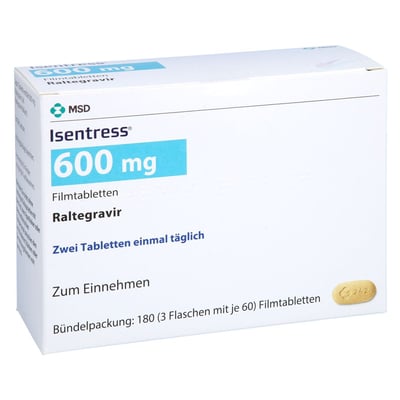 Isentress 600 mg Produktbild 1