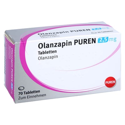 Olanzapin PUREN 2,5 mg