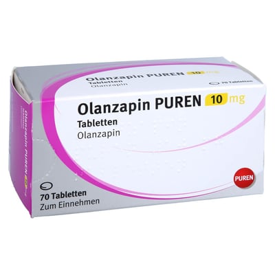 Olanzapin PUREN 10 mg