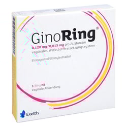 GinoRing 0,120 mg/0,015 mg pro 24 Stunden