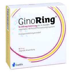 GinoRing 0,120 mg/0,015 mg pro 24 Stunden