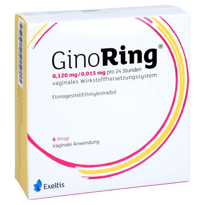 GinoRing 0,120mg/0,015mg pro 24 Stunden