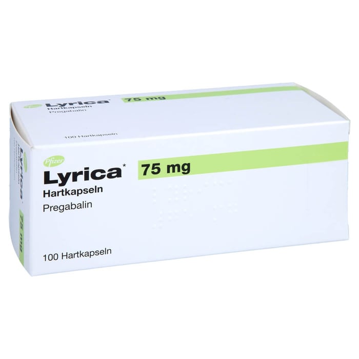 LYRICA 75 MG HARTKAPSELN