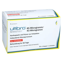 Ultibro Breezhaler 85/43ug