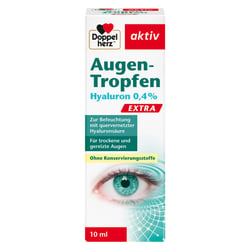 Doppelherz Augen-Tropfen Hyaluron 0.4% Extra
