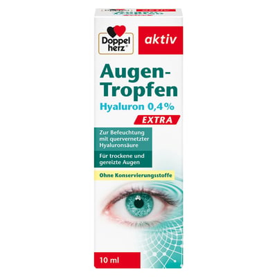 Doppelherz Augen-Tropfen Hyaluron 0.4% Extra