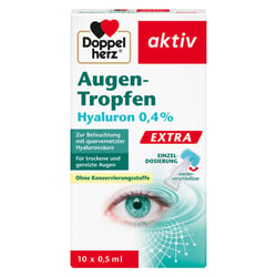 Doppelherz Augen-Tropfen Hyaluron 0.4% Extra