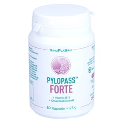 Pylopass FORTE 200 mg +Vit B12 +Olivenblattextrakt