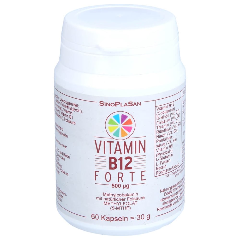 Vitamin B12 FORTE 500 ug Methylcobalamin