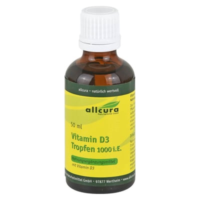 Vitamin D3 Tropfen 1000 I.E.