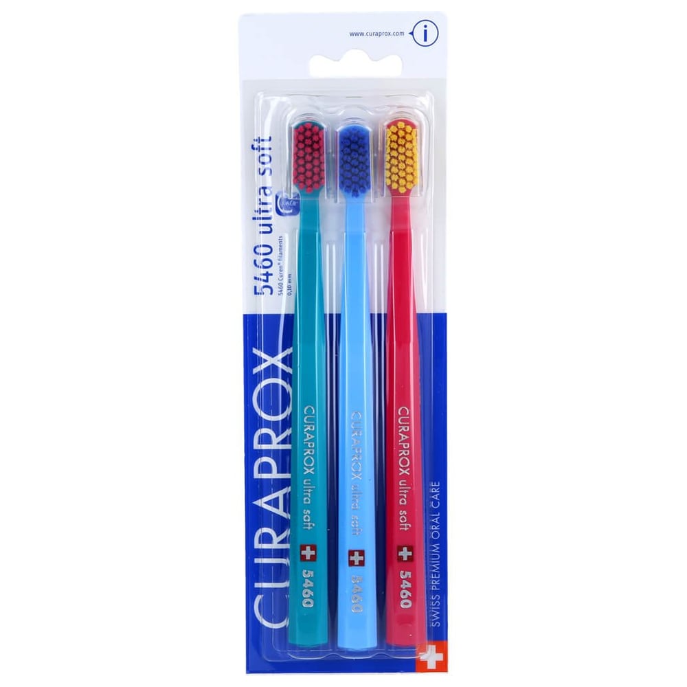 Curaprox 3er Zahnbürste CS 5460 ultra soft