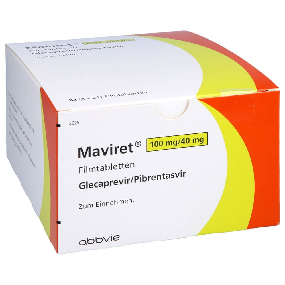 Maviret 100 mg/40 mg Filmtabletten