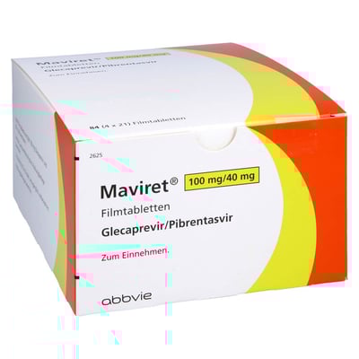 Maviret 100 mg/40 mg Filmtabletten