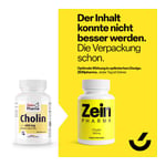 Cholin 600 mg rein aus Bitartrat veg Kapseln Produktbild 3