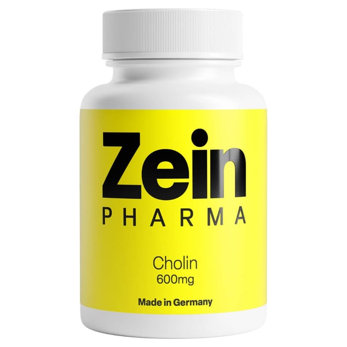 Cholin 600mg rein aus Bitartrat veg Kapseln