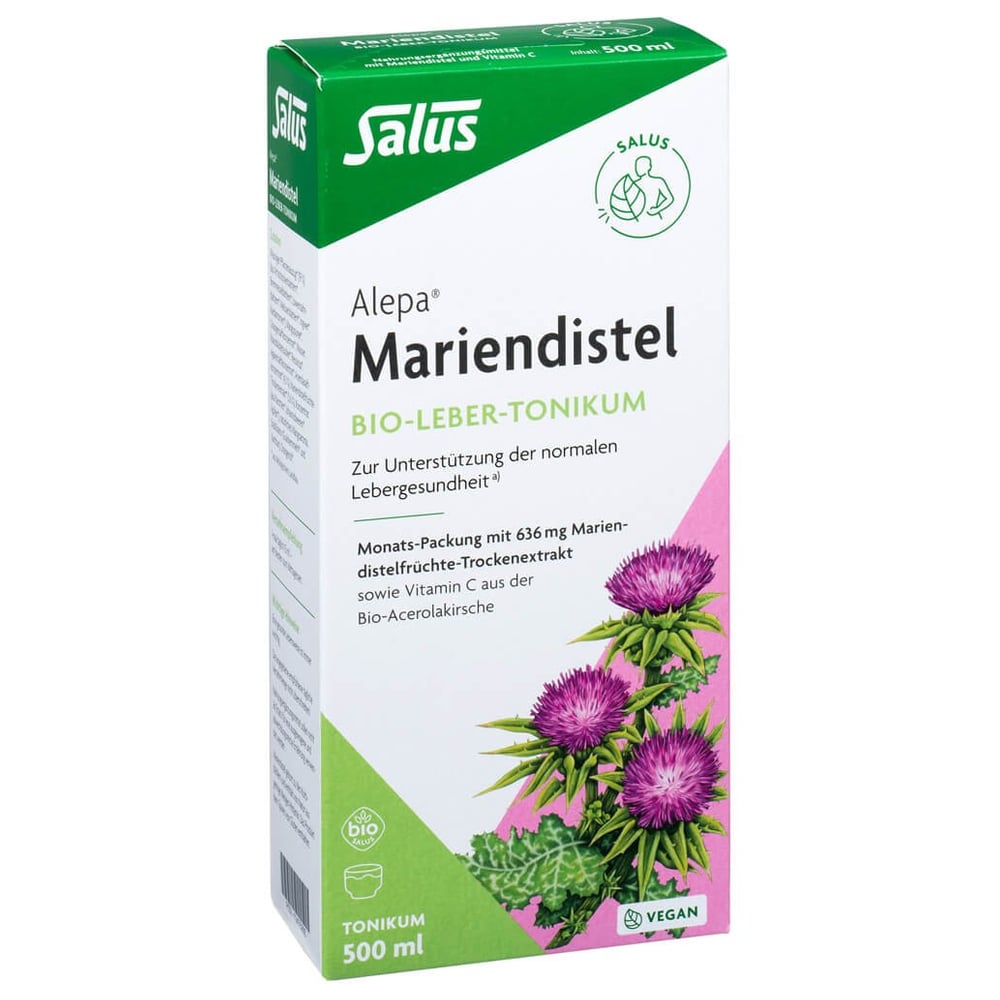 Alepa Mariendistel Bio-Leber-Tonikum Salus