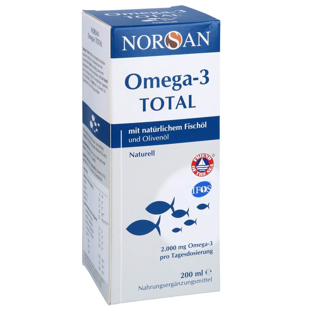 Norsan Omega-3 Total Naturell flüssig