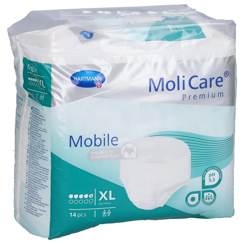 Molicare Premium Mobile 5 Tropfen Gr.XL