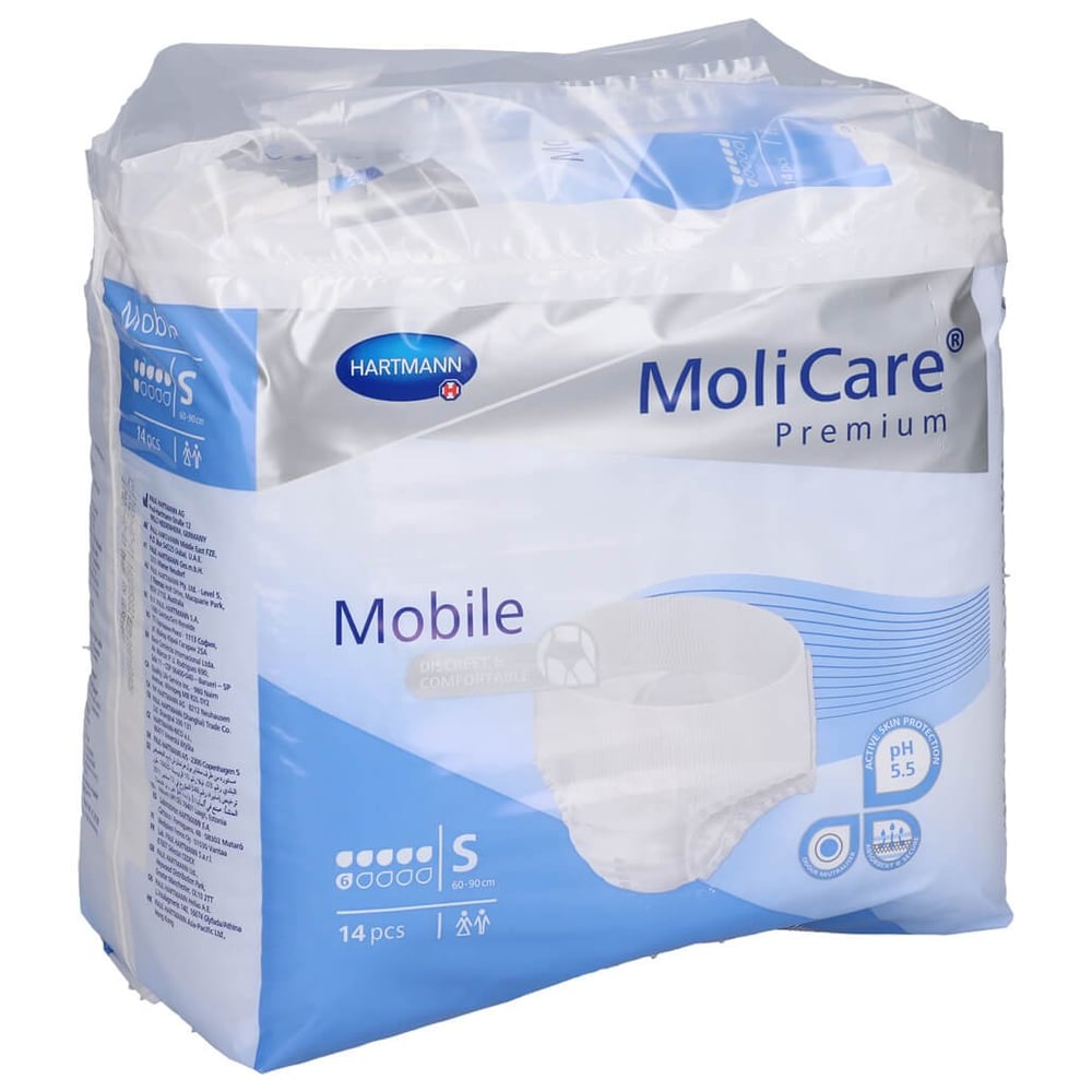 Molicare Premium Mobile 6 Tropfen Gr.S