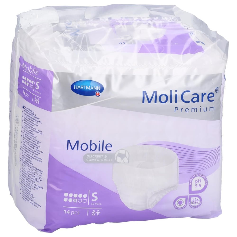 Molicare Premium Mobile 8 Tropfen Gr.S