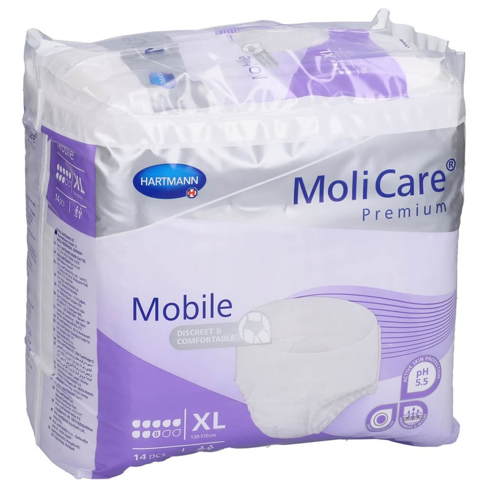 Molicare Premium Mobile 8 Tropfen Gr.XL