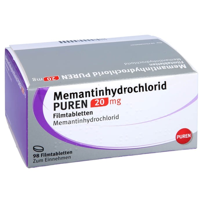 Memantinhydrochlorid PUREN 20mg