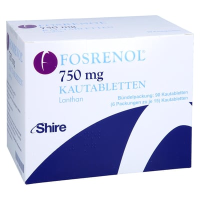 Fosrenol 750 mg Kautabletten Produktbild 1