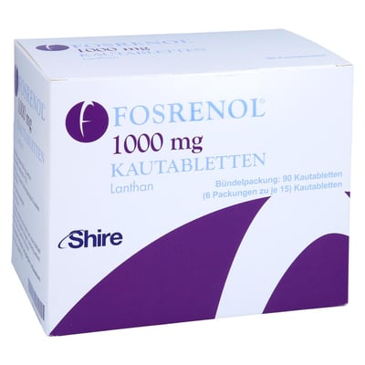 Fosrenol 1000 mg Kautabletten